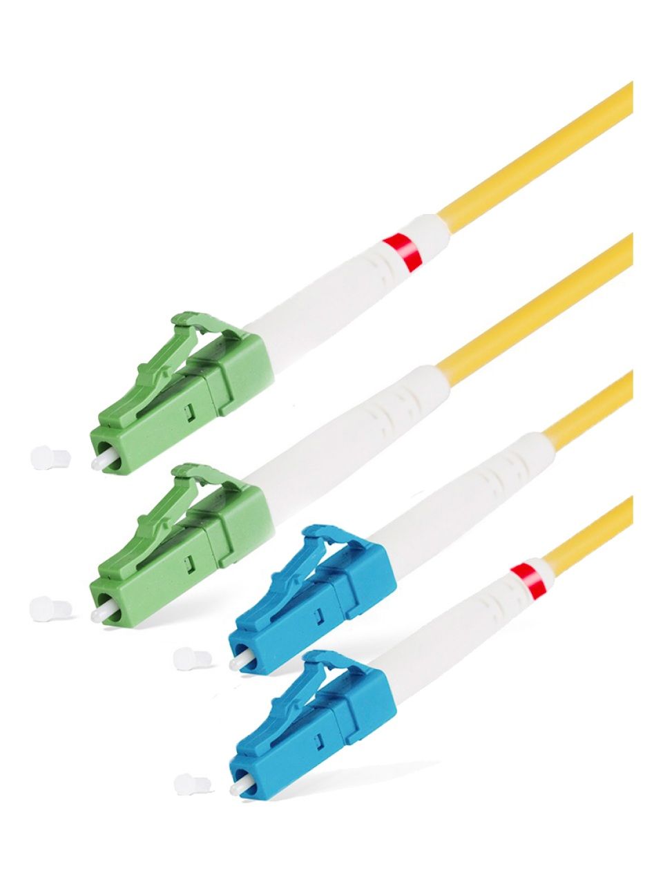 Патч Корд Оптоволоконный LC/APC-LC/UPC SM 9/125 Duplex 3.0мм 1 м