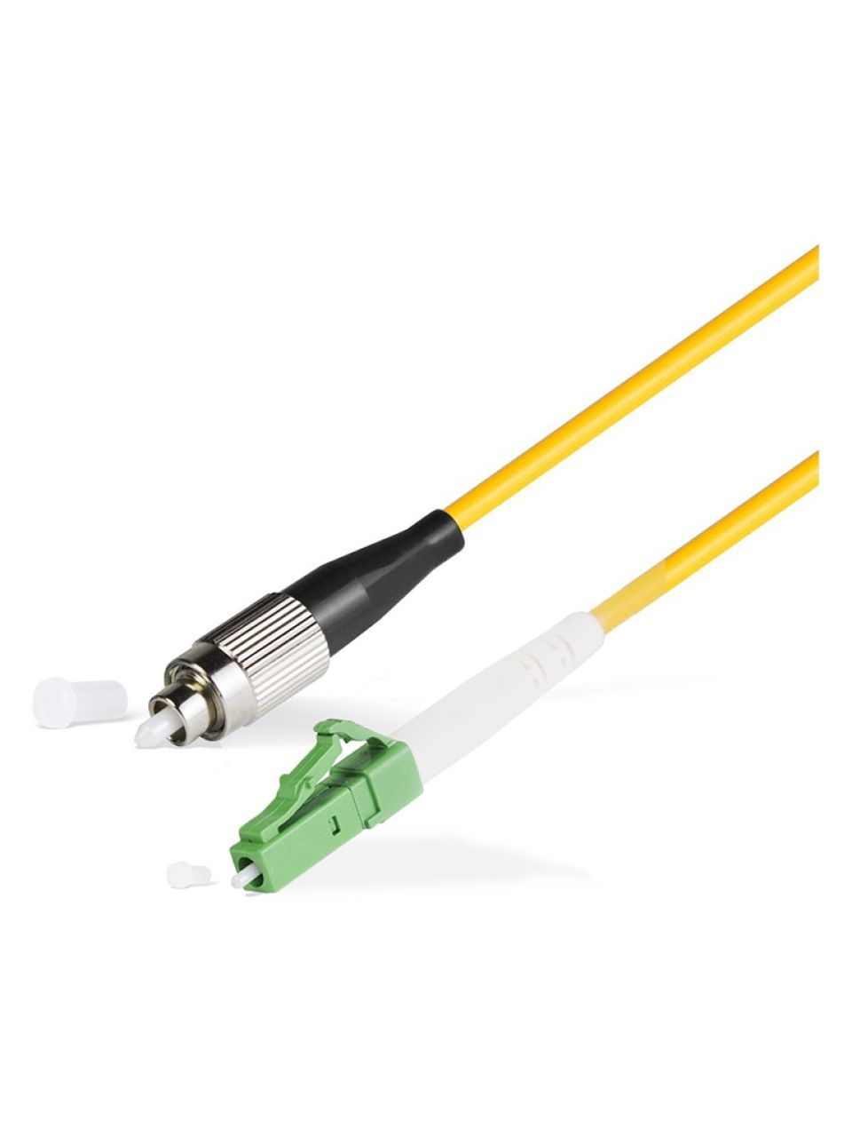 Патч Корд Оптоволоконный FС/UPC-LC/APC SM 9/125 Simplex 3.0мм 1 м