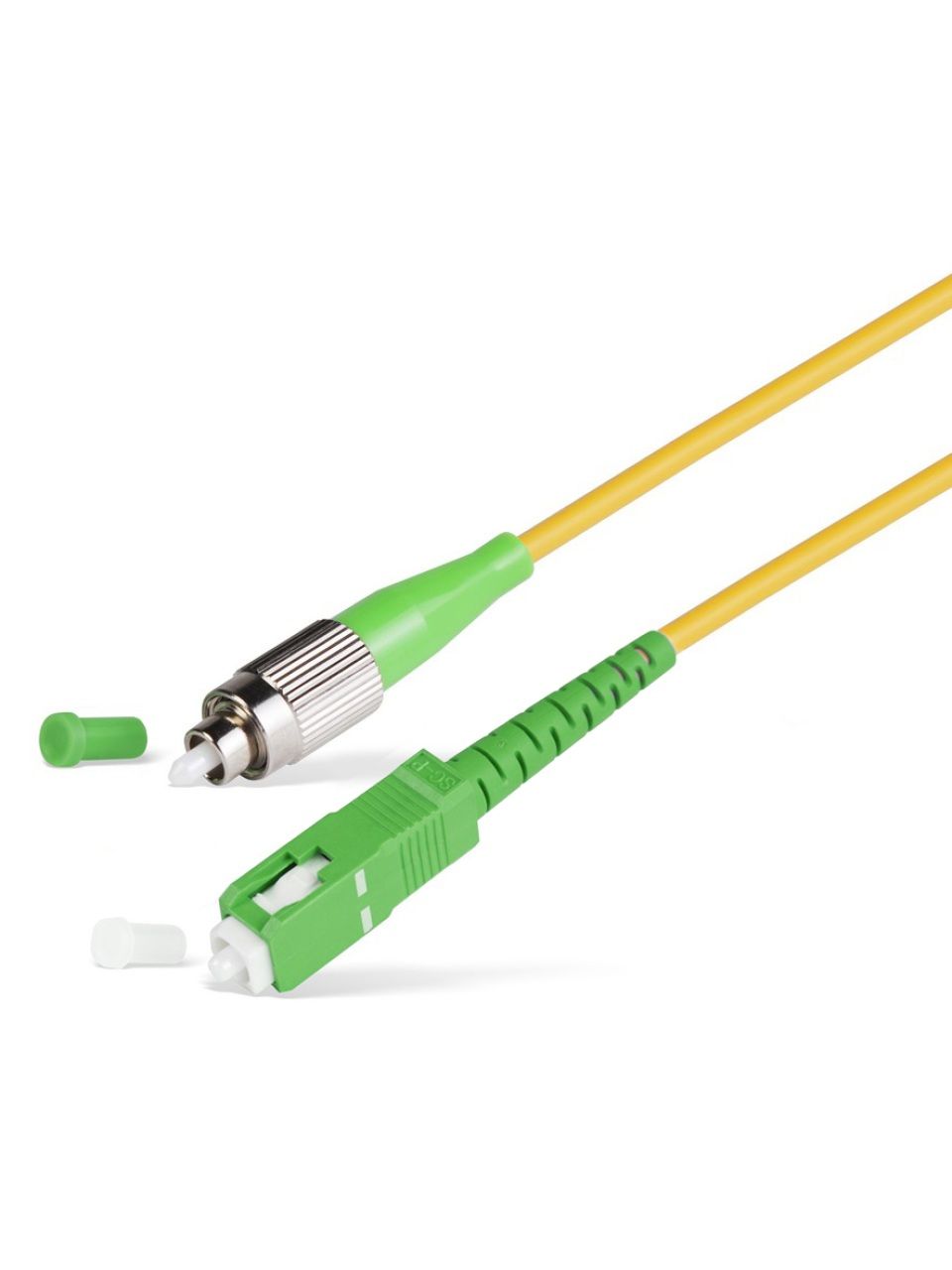 Патч Корд Оптоволоконный FC/APC-SC/UPC SM 9/125 Simplex 2.0мм 1 м