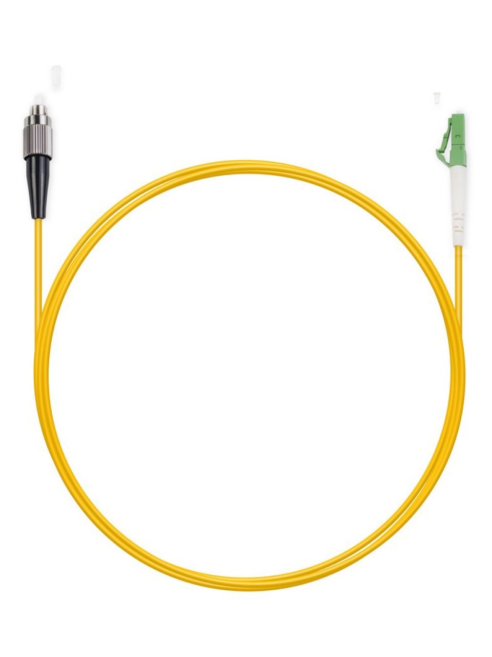 Патч Корд Оптоволоконный FС/UPC-LC/APC SM 9/125 Simplex 2.0мм 1 м