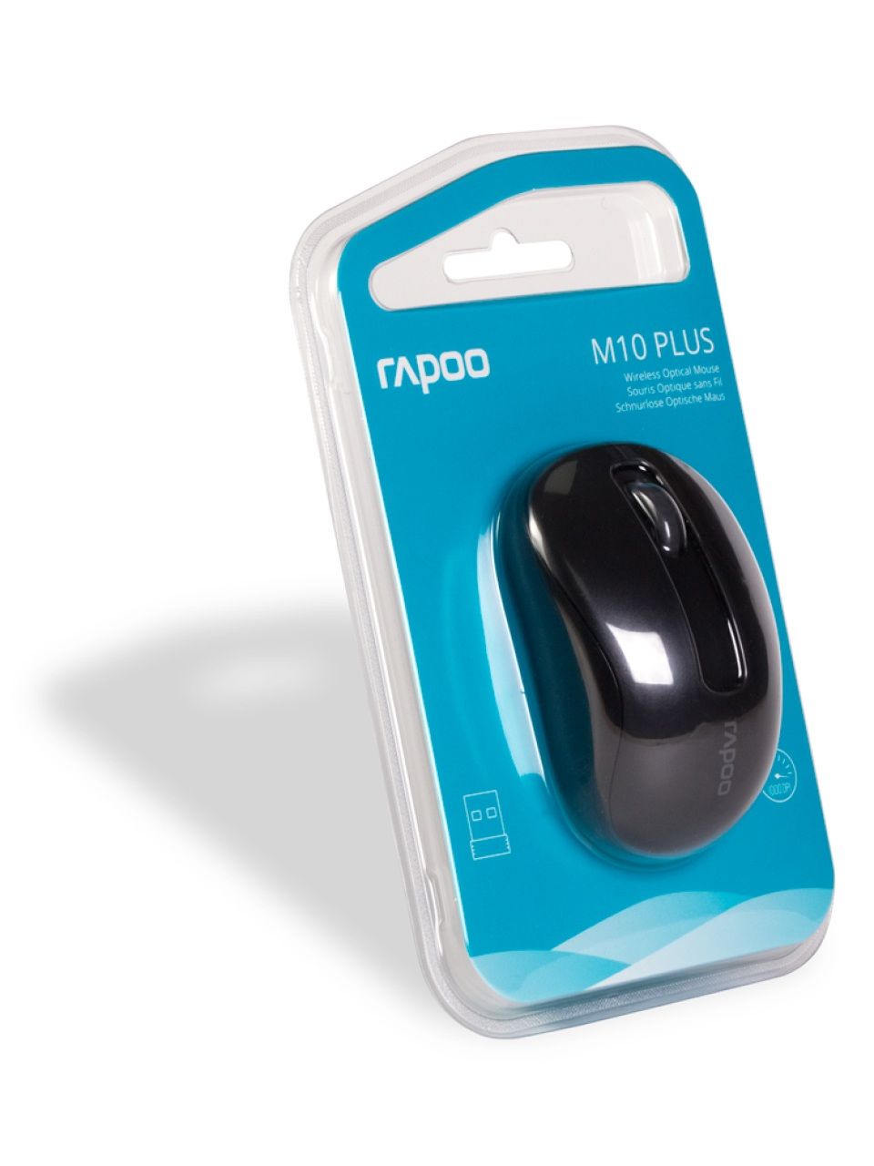 Компьютерная мышь Rapoo M10 Plus Чёрный