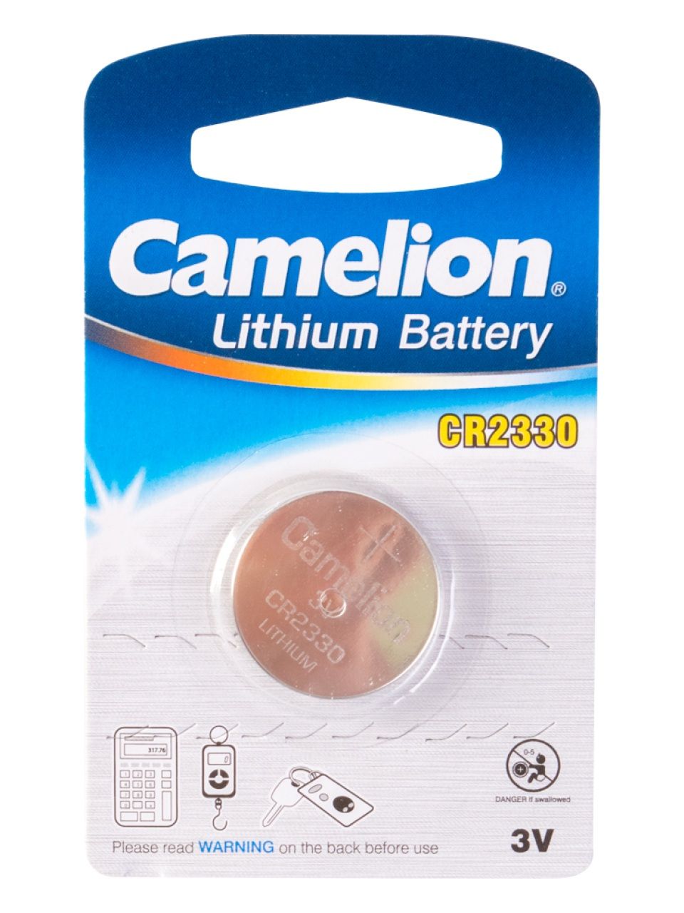 Батарейка CAMELION Lithium CR2330-BP1