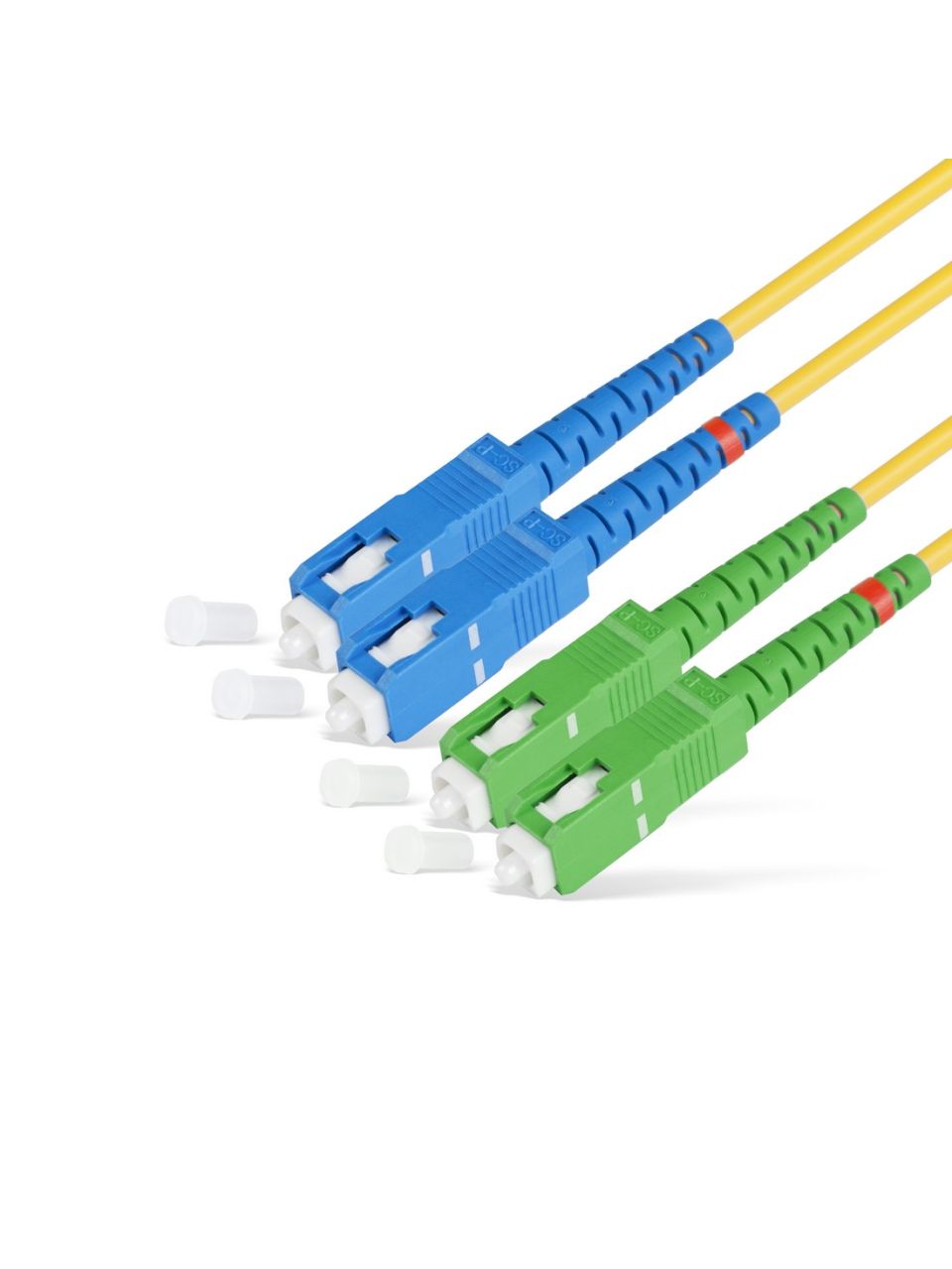 Патч Корд Оптоволоконный SC/UPC-SC/APC SM 9/125 Duplex 2.0мм 1 м