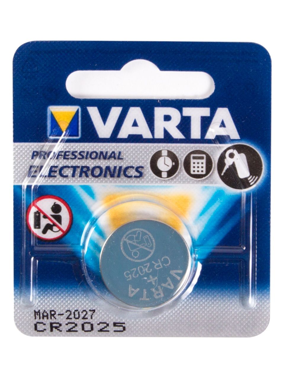 Батарейка VARTA Lithium CR2025 3V (1 шт)