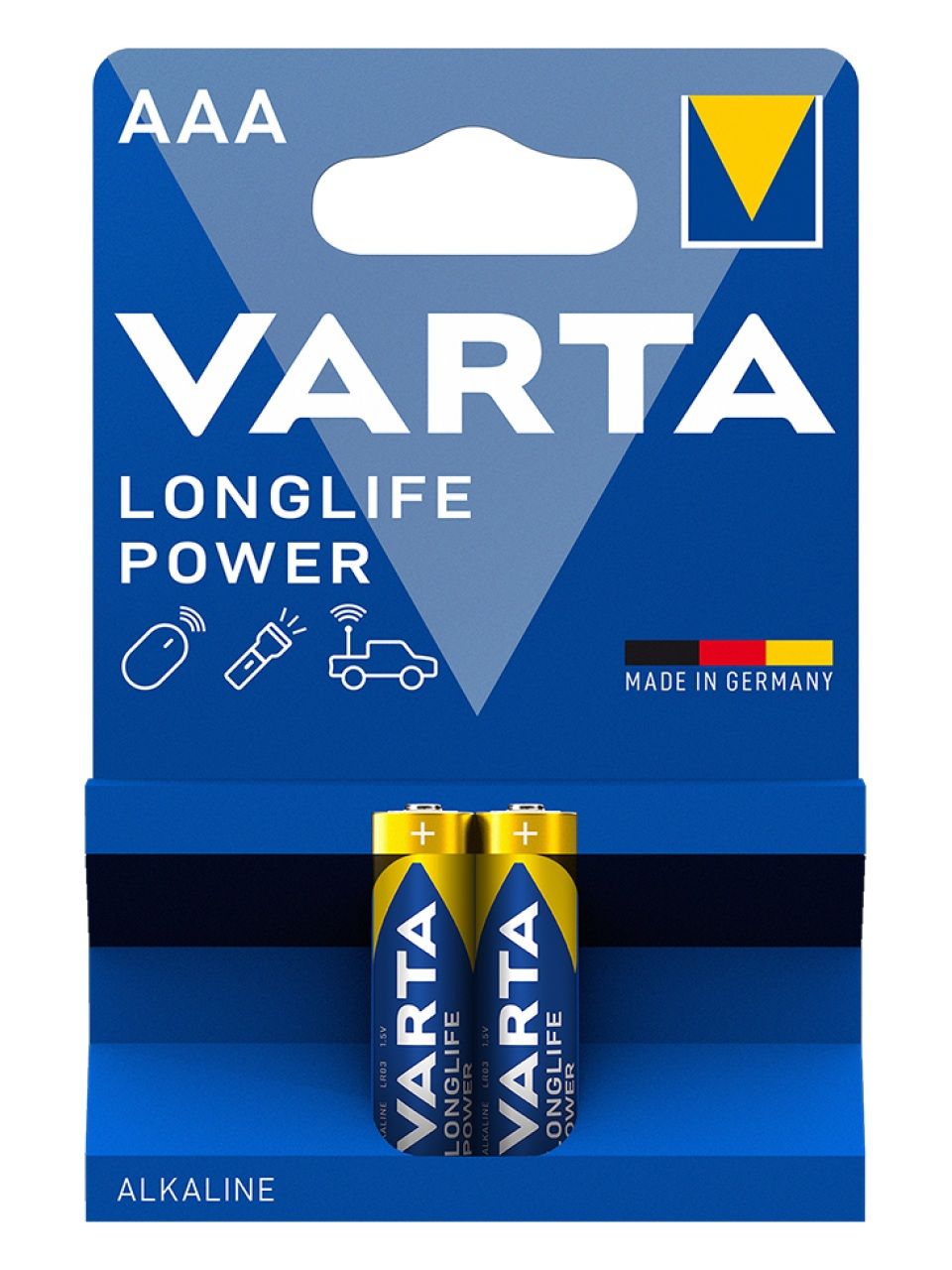 Батарейка VARTA Longlife Power Micro 1.5V - LR03/AAA (2 шт)