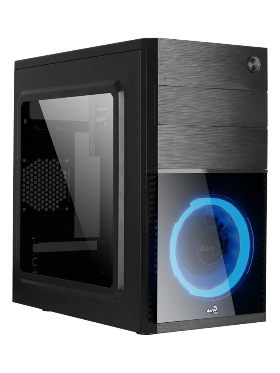 Компьютерный корпус Aerocool CS-105 Blue без Б/П