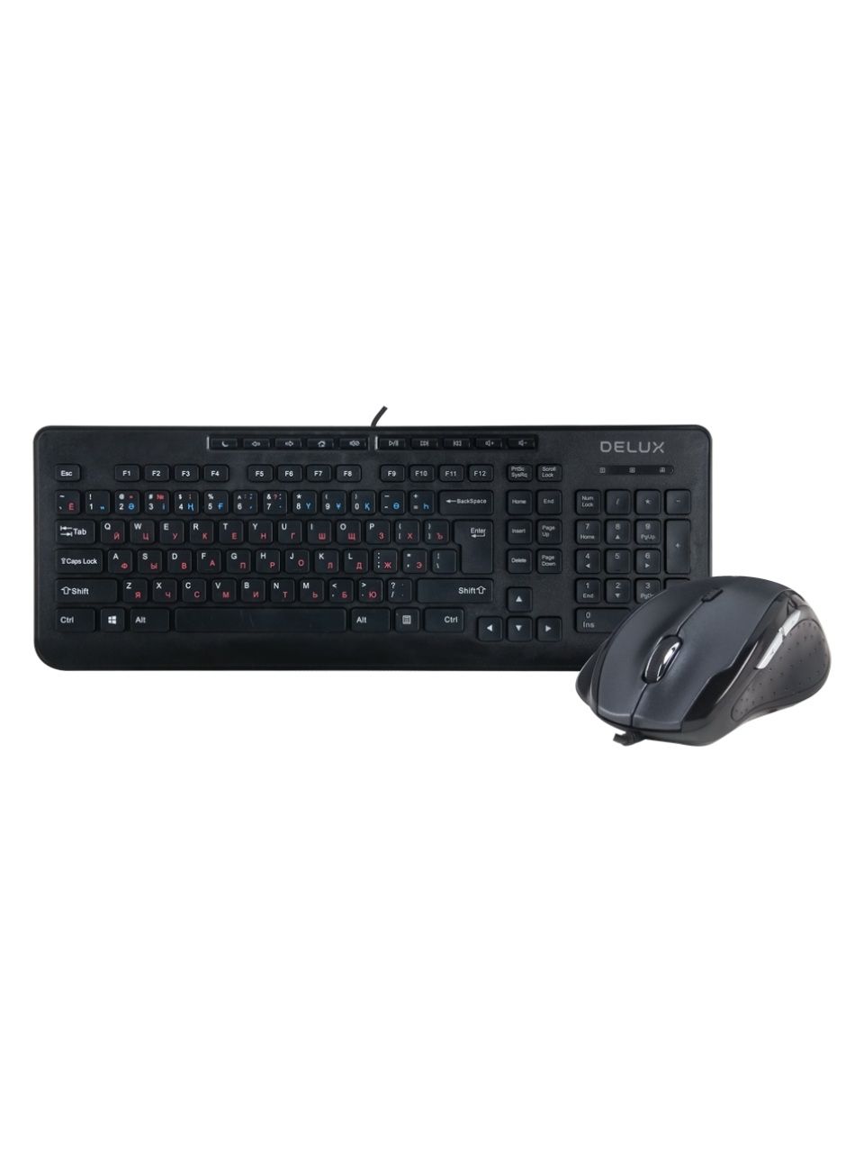 Комплект Клавиатура + Мышь Delux DLD-6220OUB