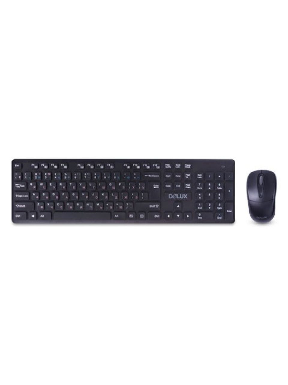 Комплект Клавиатура + Мышь Delux DLD-1505OGB