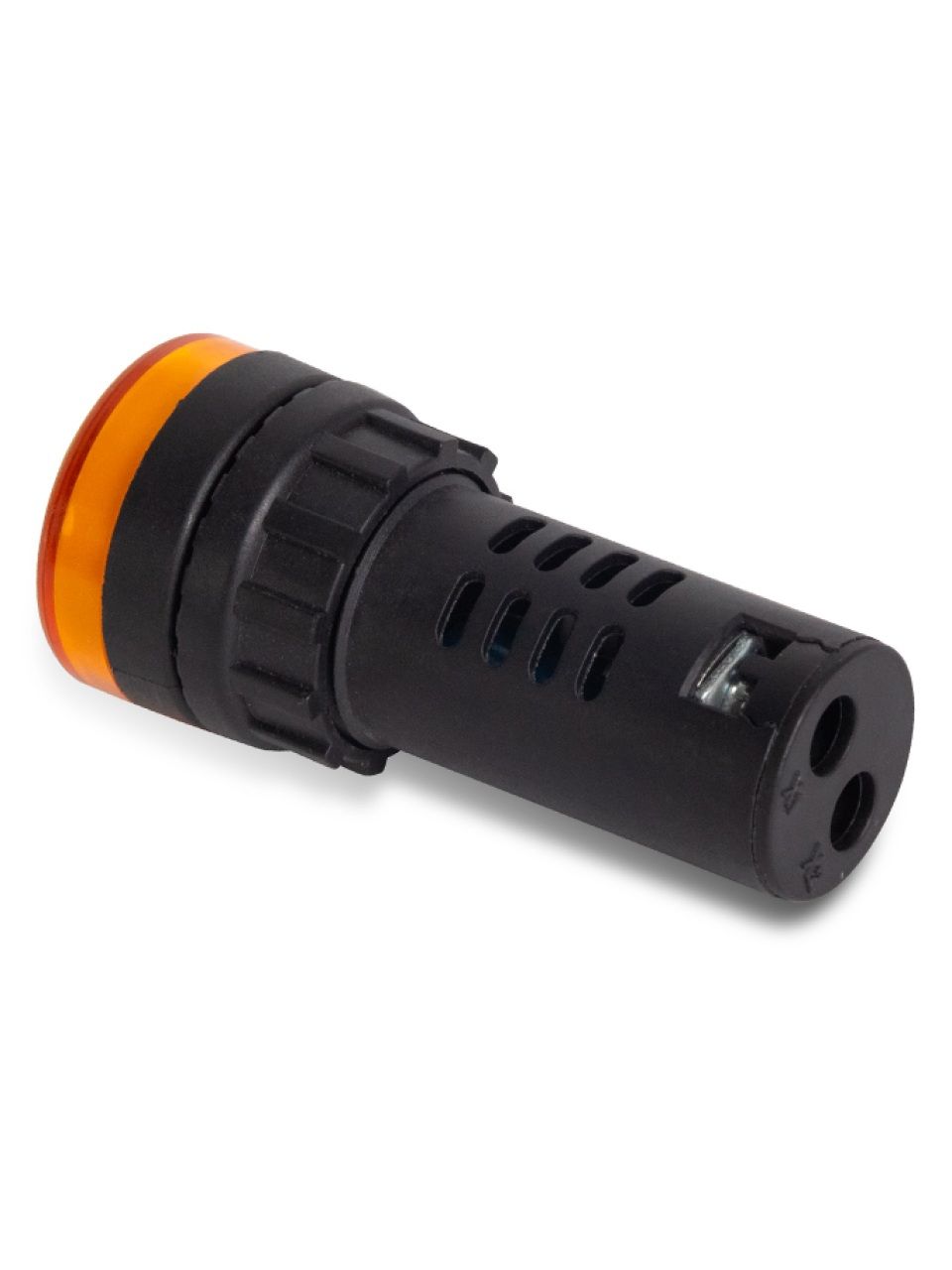 Лампа светодиодная универсальная ANDELI AD16-22D 220V AC/DC (желтая)