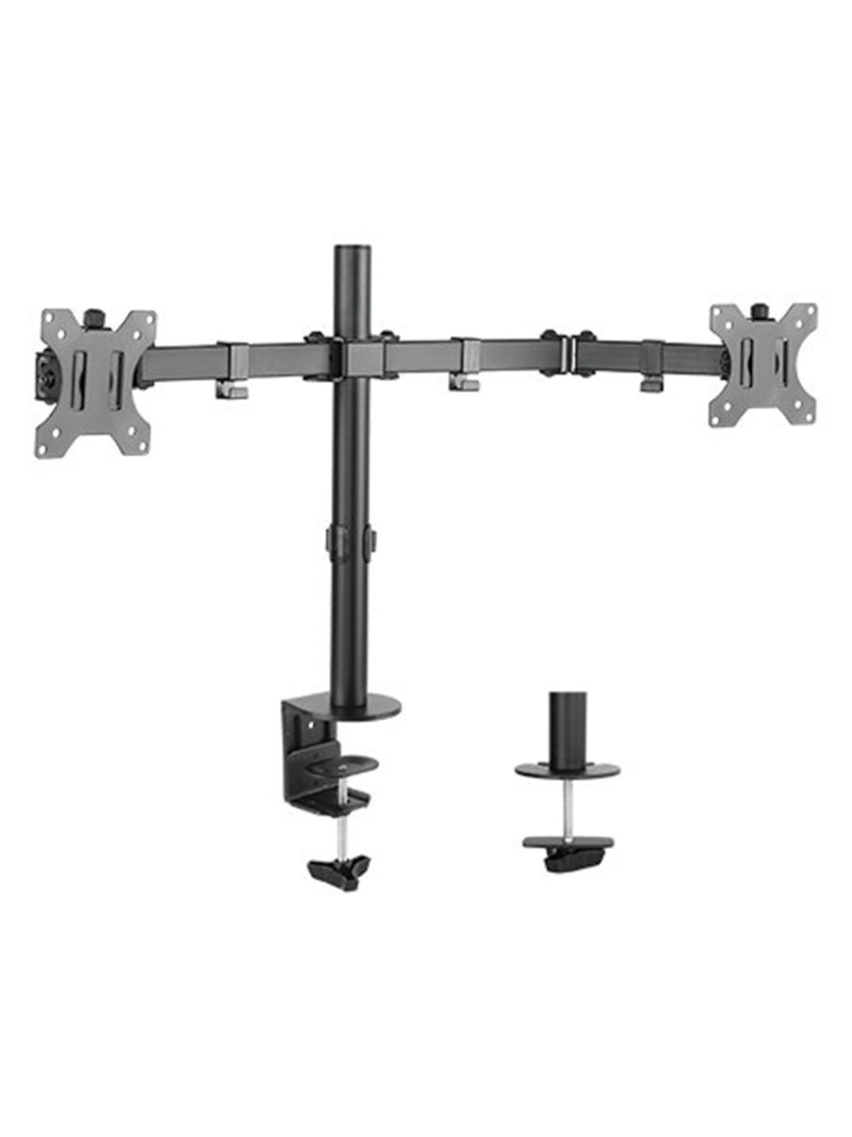 Настольный кронштейн Brateck LDT12-C024N для 2-х мониторов (13"-32")