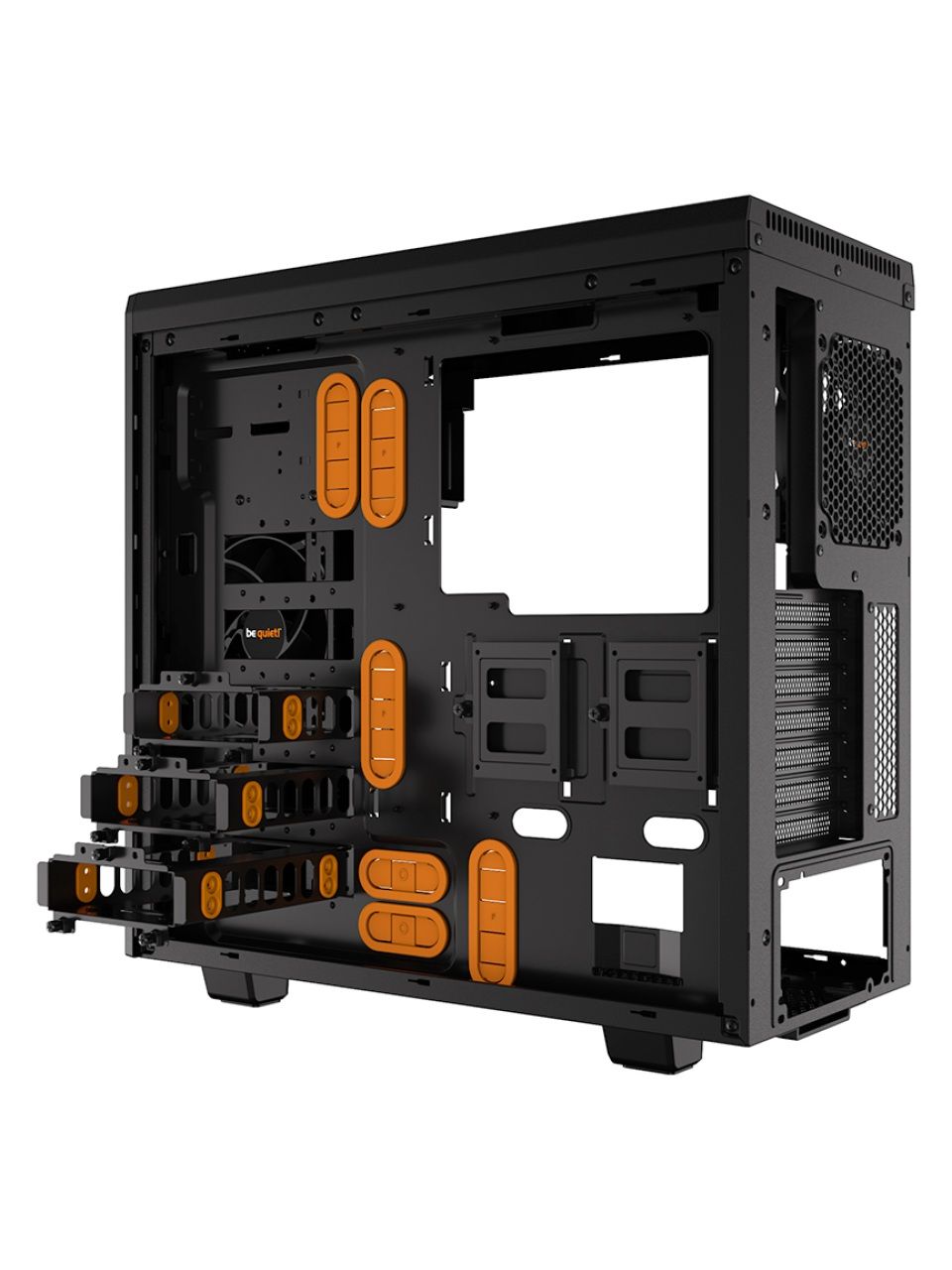 Компьютерный корпус Bequiet! Pure Base 600 Window Orange Без Б/П