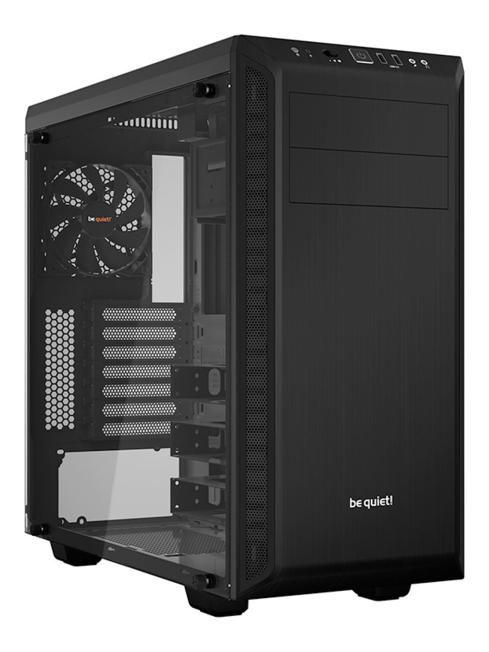 Компьютерный корпус Bequiet! Pure Base 600 Window Black Без Б/П
