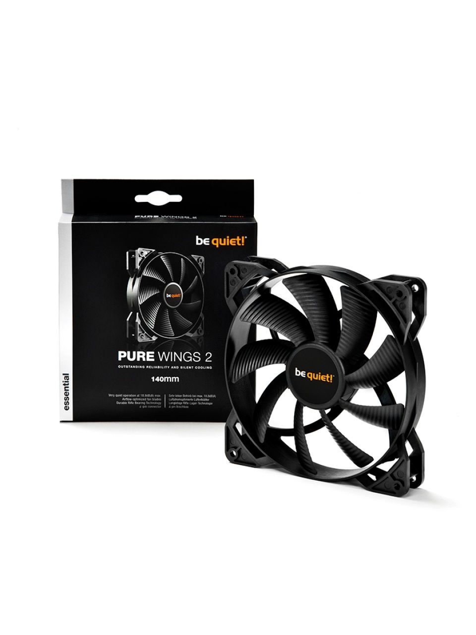 Вентилятор для компьютерного корпуса Bequiet! Pure Wings 2 140mm