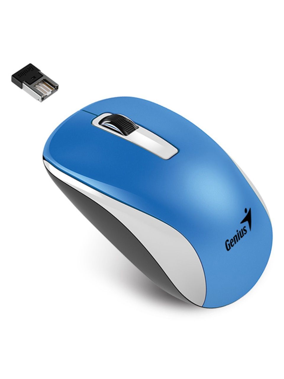 Компьютерная мышь Genius NX-7010 WH+Blue