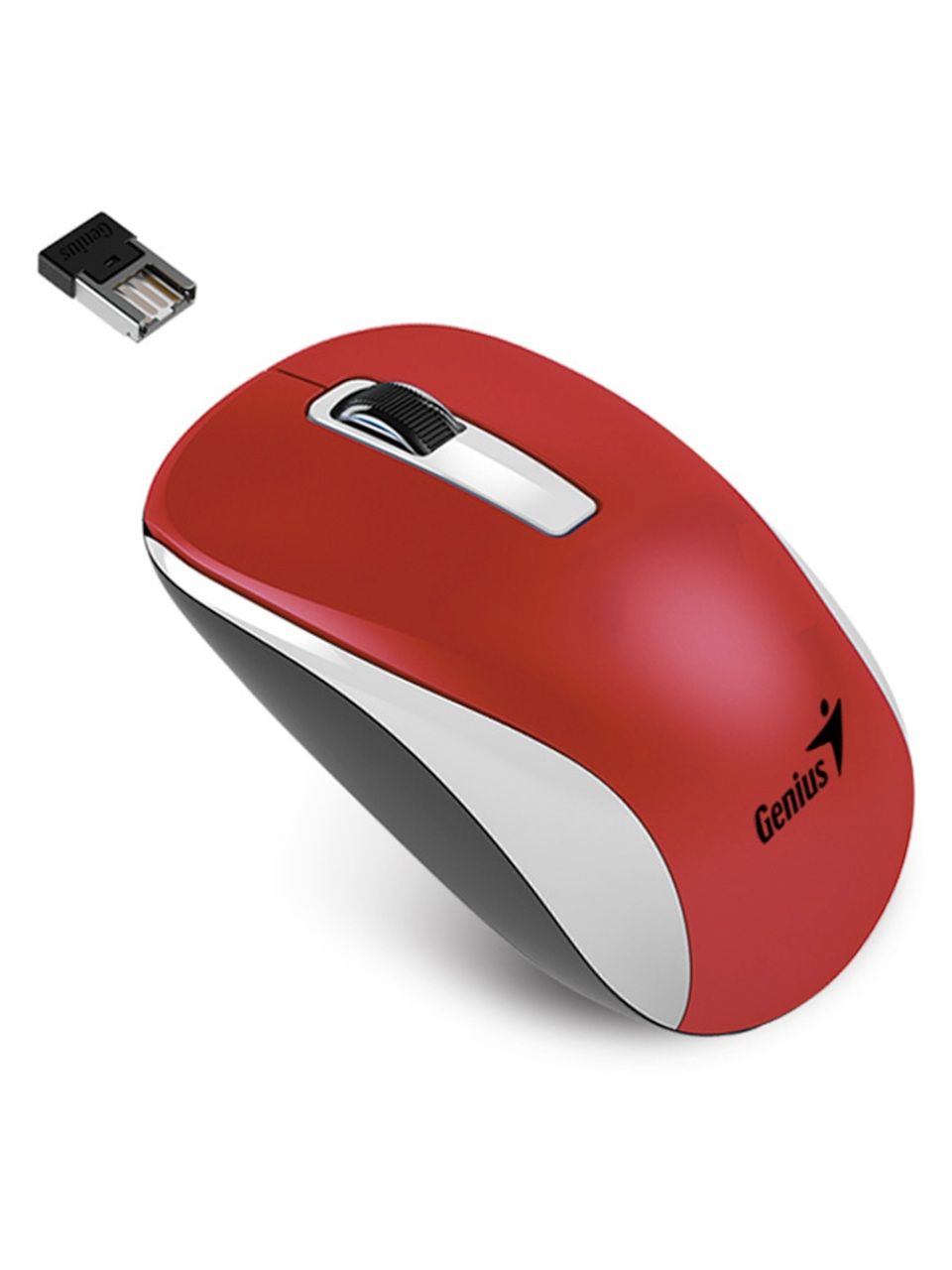 Компьютерная мышь Genius NX-7010 WH+Red