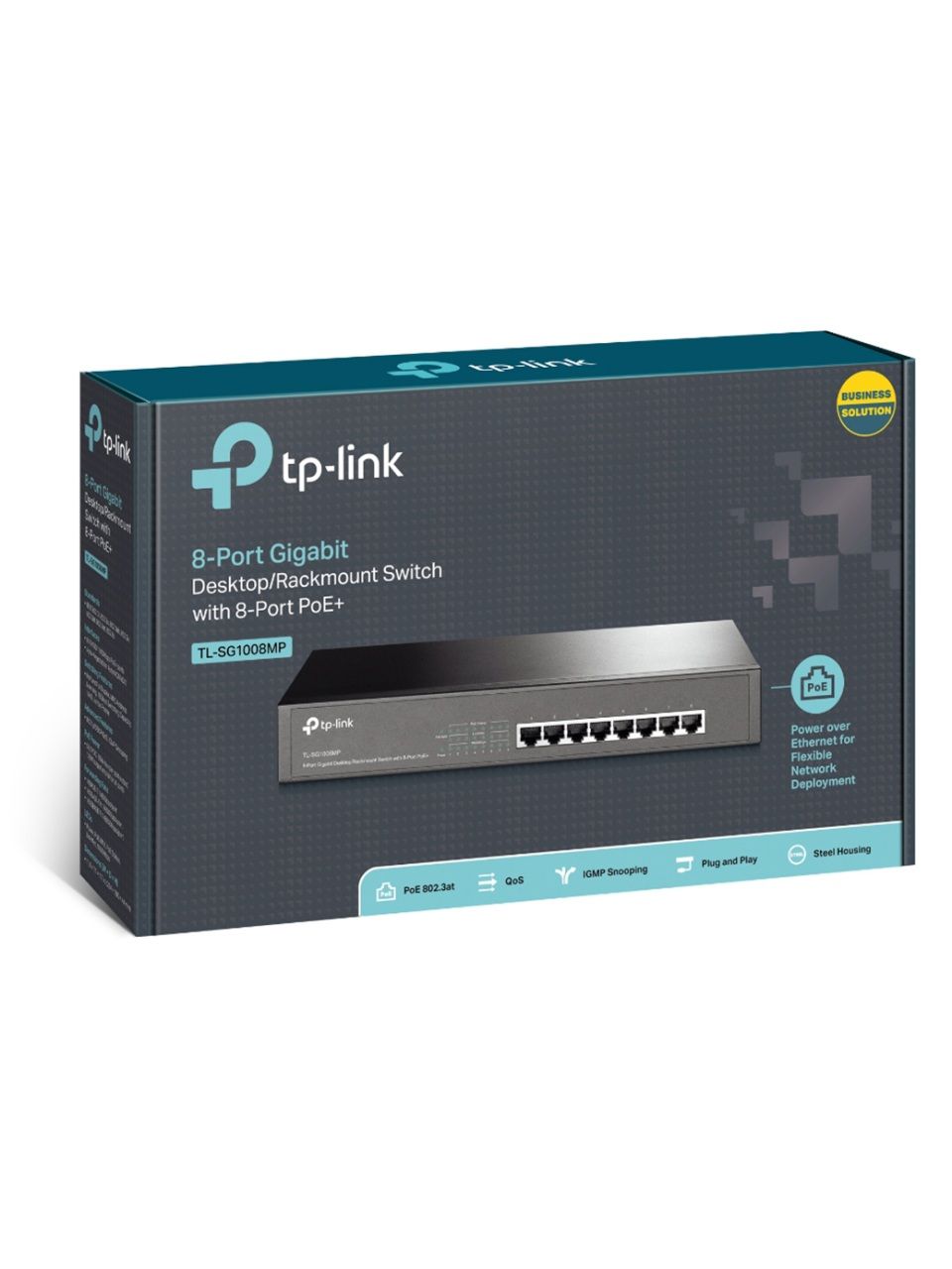 Коммутатор TP-Link TL-SG1008MP
