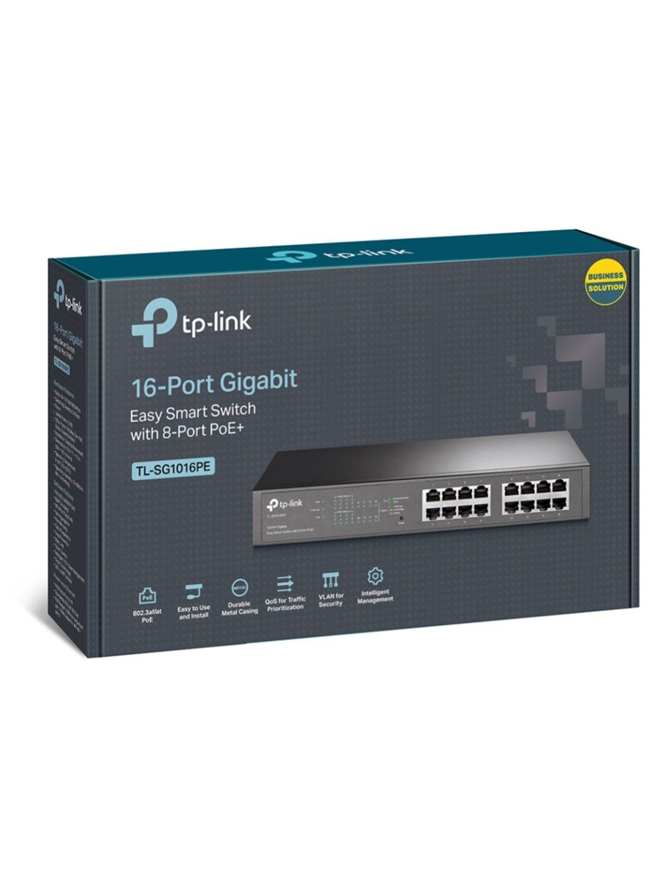 Коммутатор TP-Link TL-SG1016PE PoE+