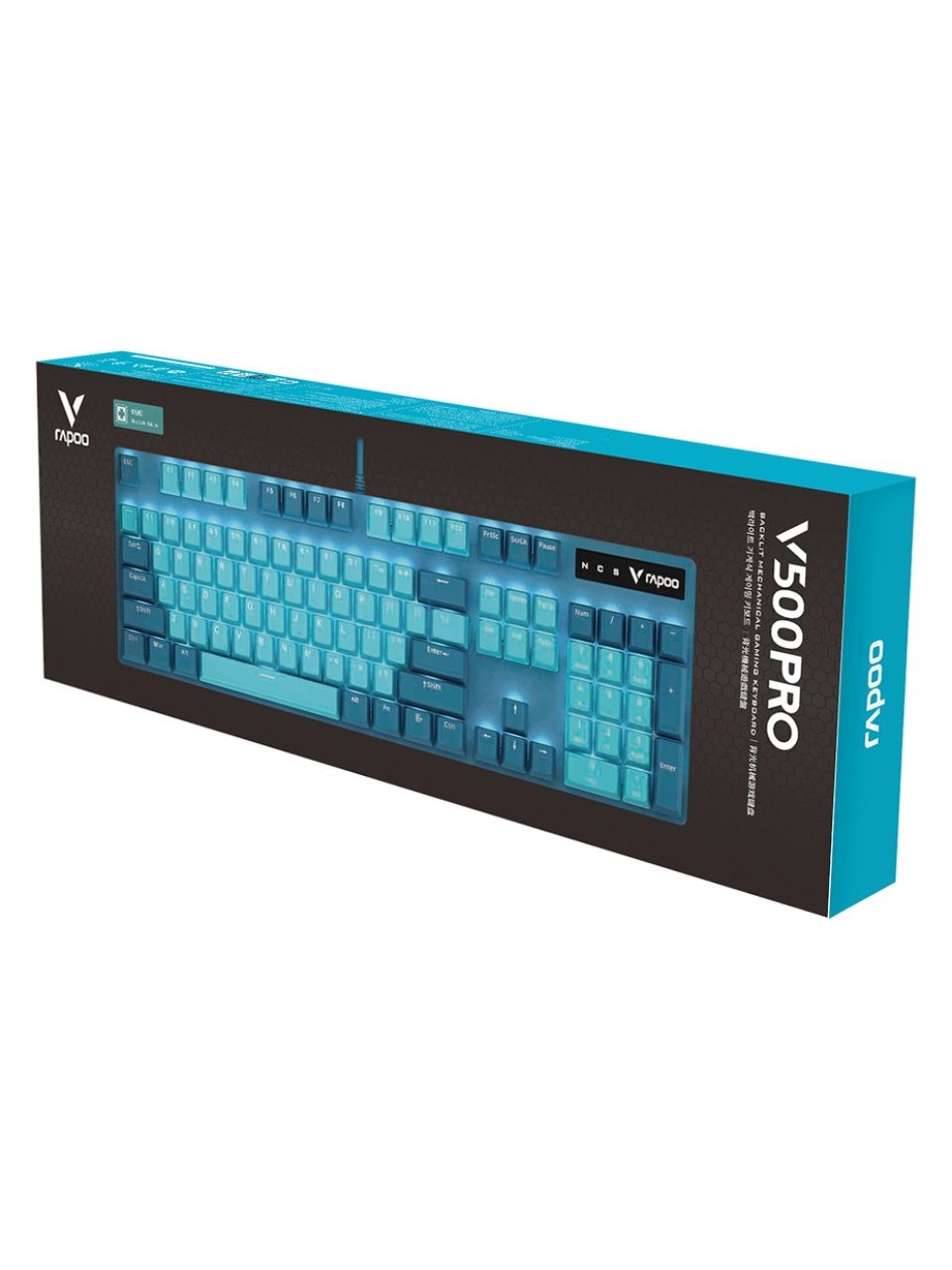Клавиатура Rapoo V500PRO Cyan Blue