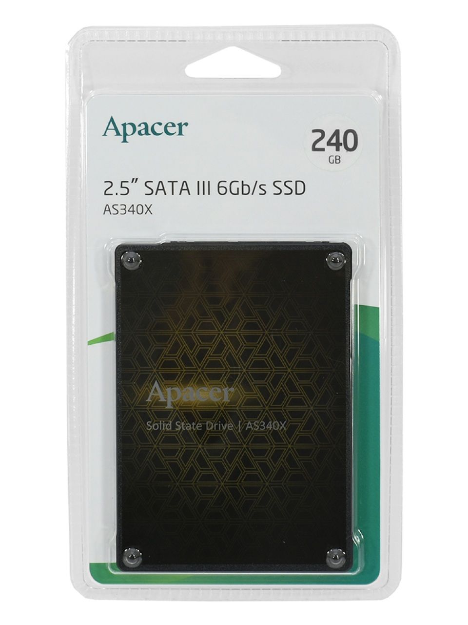 Твердотельный накопитель SSD Apacer AS340X 240GB SATA