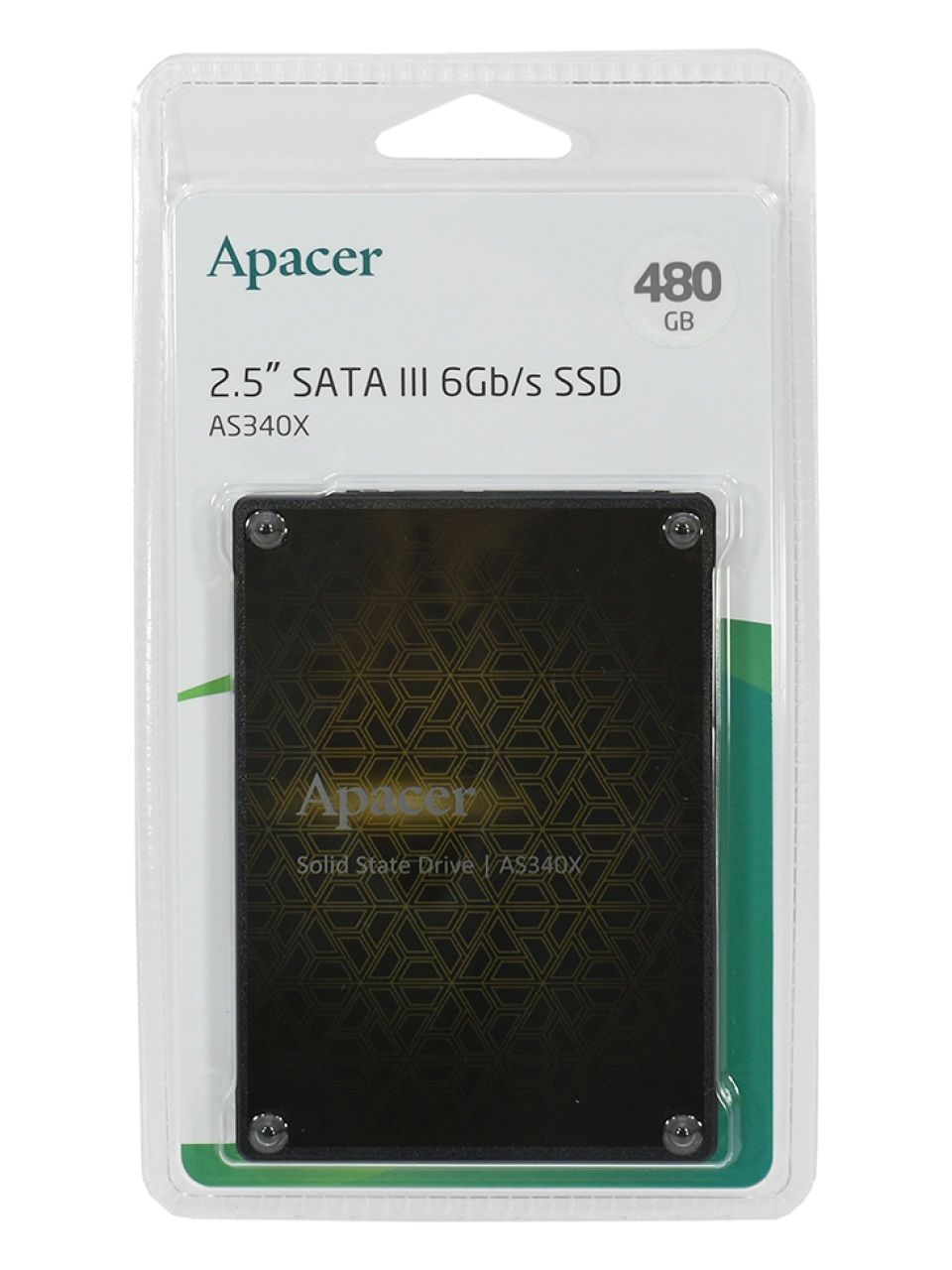 Твердотельный накопитель SSD Apacer AS340X 480GB SATA
