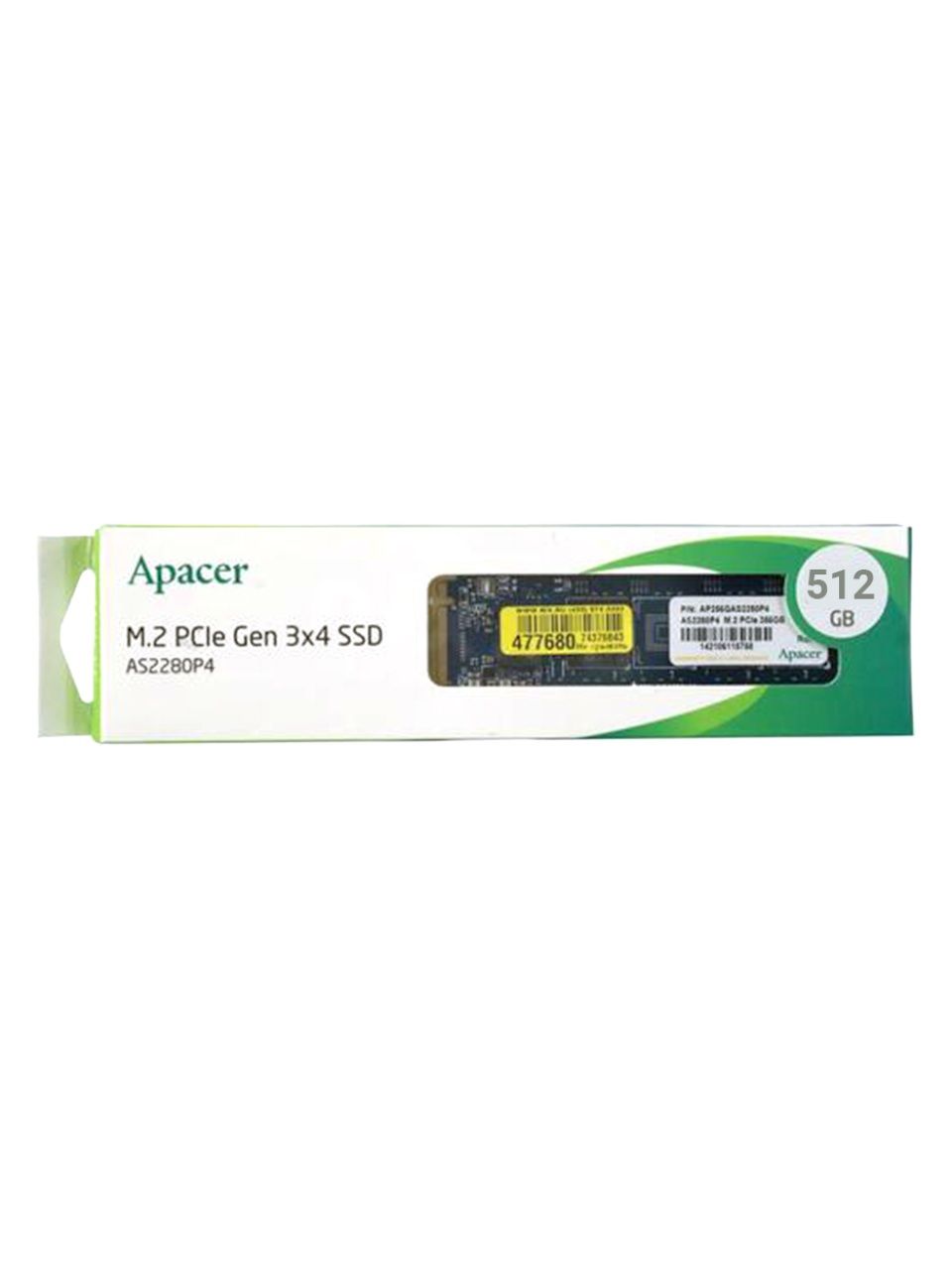 Твердотельный накопитель SSD Apacer AS2280P4 512GB M.2 PCIe