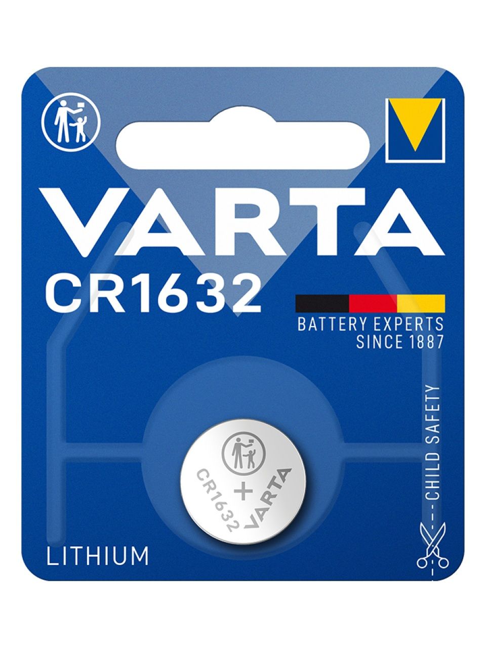Батарейка VARTA Lithium CR1632 3V 1 шт. в блистере