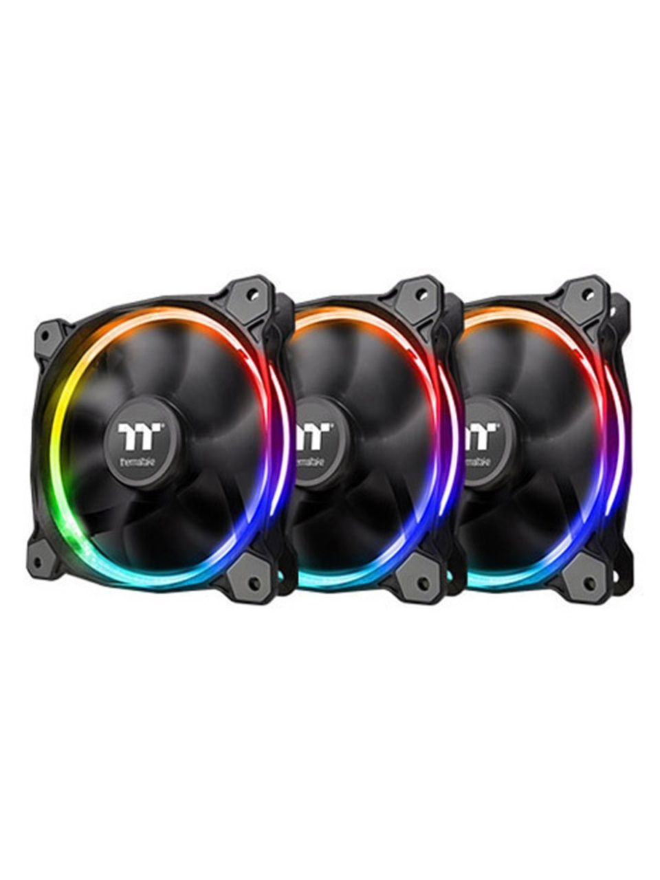 Кулер для компьютерного корпуса Thermaltake Riing 12 RGB Sync Edition (3-Fan Pack)