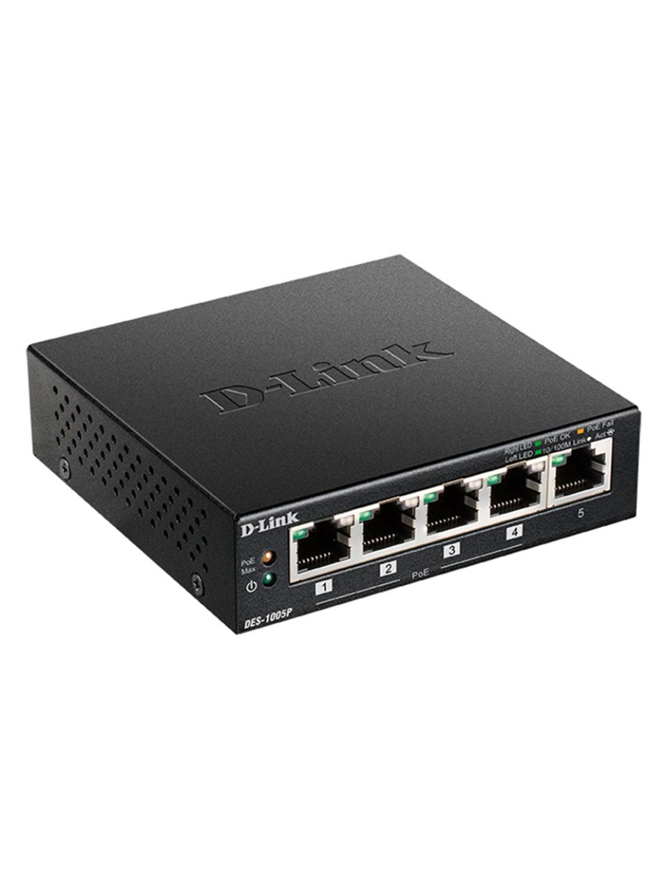 Коммутатор D-Link DES-1005P/B1A