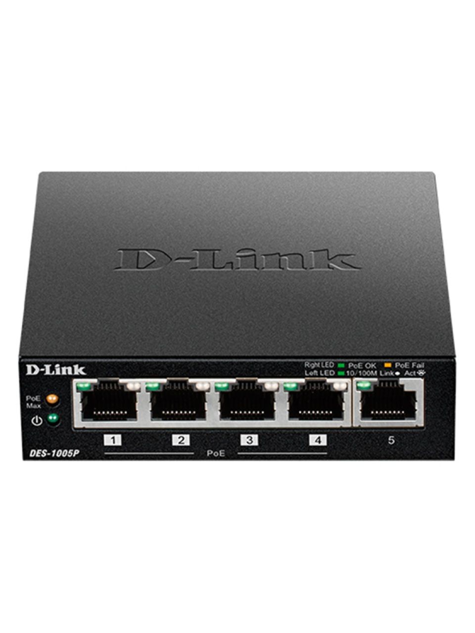 Коммутатор D-Link DES-1005P/B1A