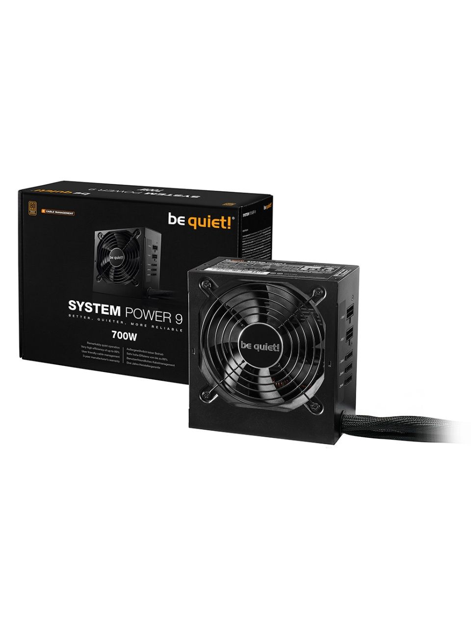 Блок питания Bequiet! System Power 9 700W CM S9-CM-700W BN303