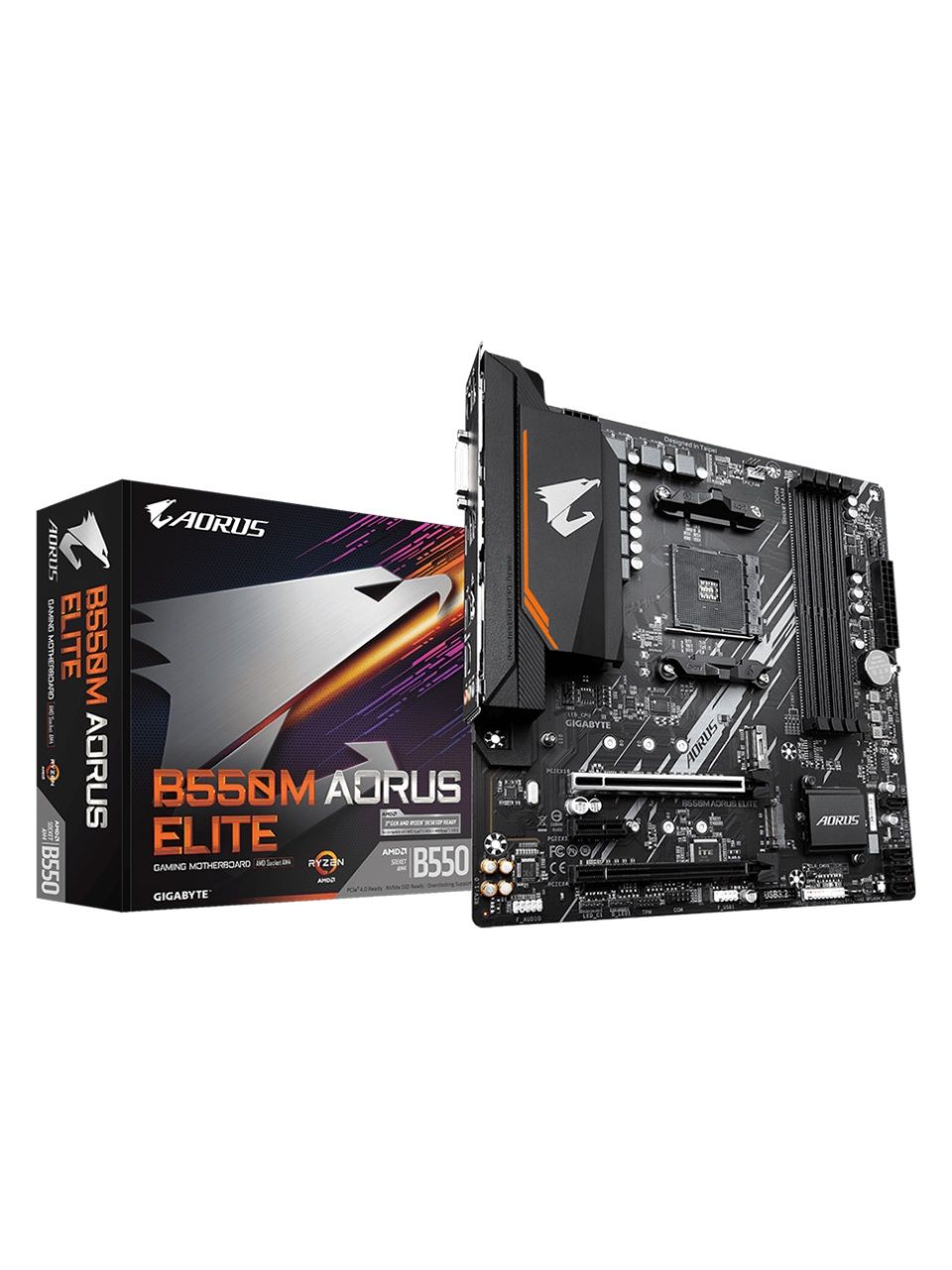 Материнская плата Gigabyte B550M AORUS ELITE