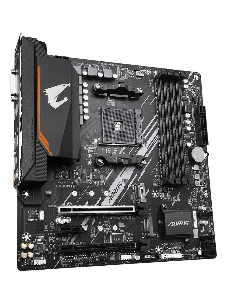 Материнская плата Gigabyte B550M AORUS ELITE