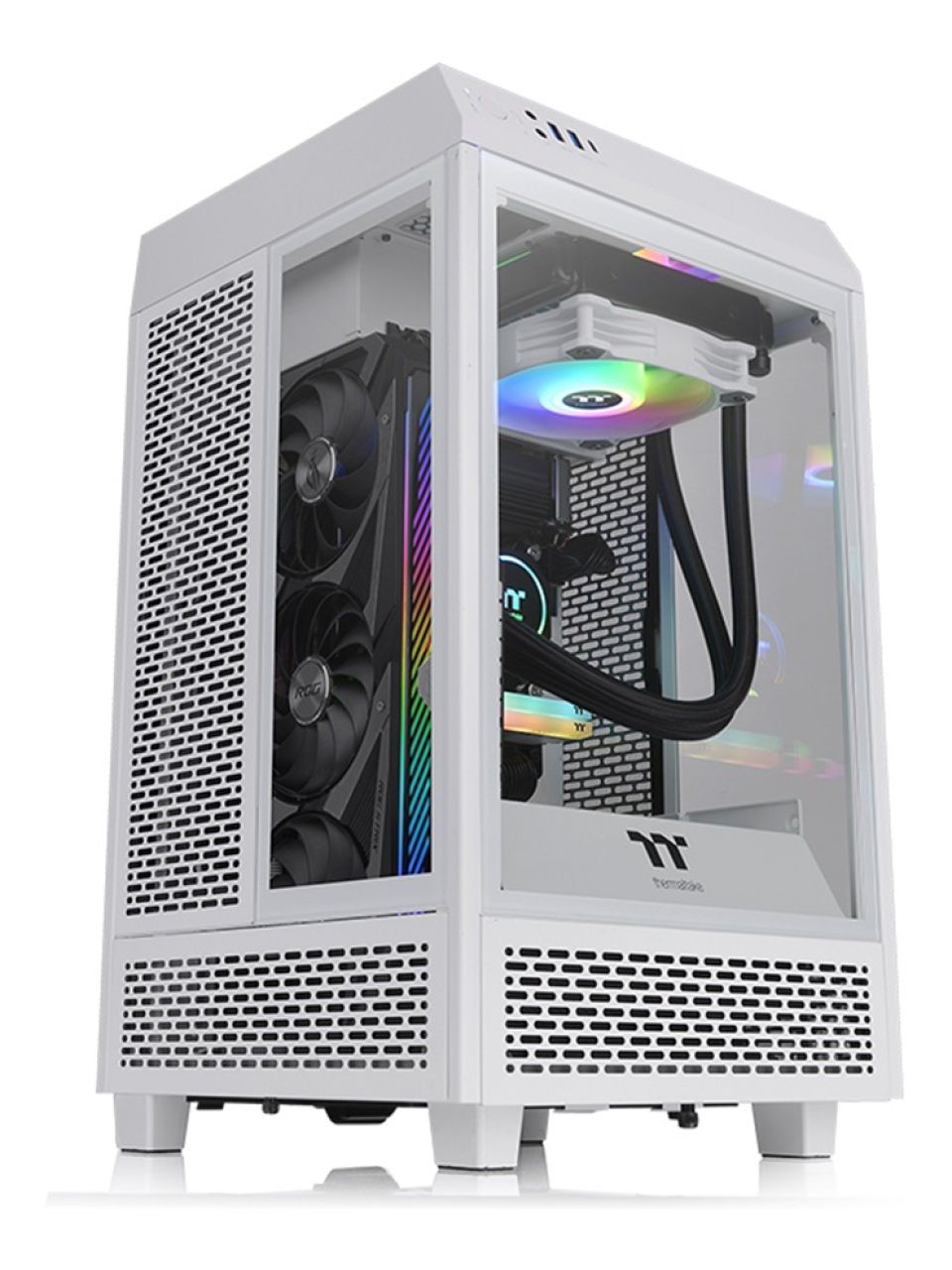 Компьютерный корпус Thermaltake The Tower 100 Snow без Б/П