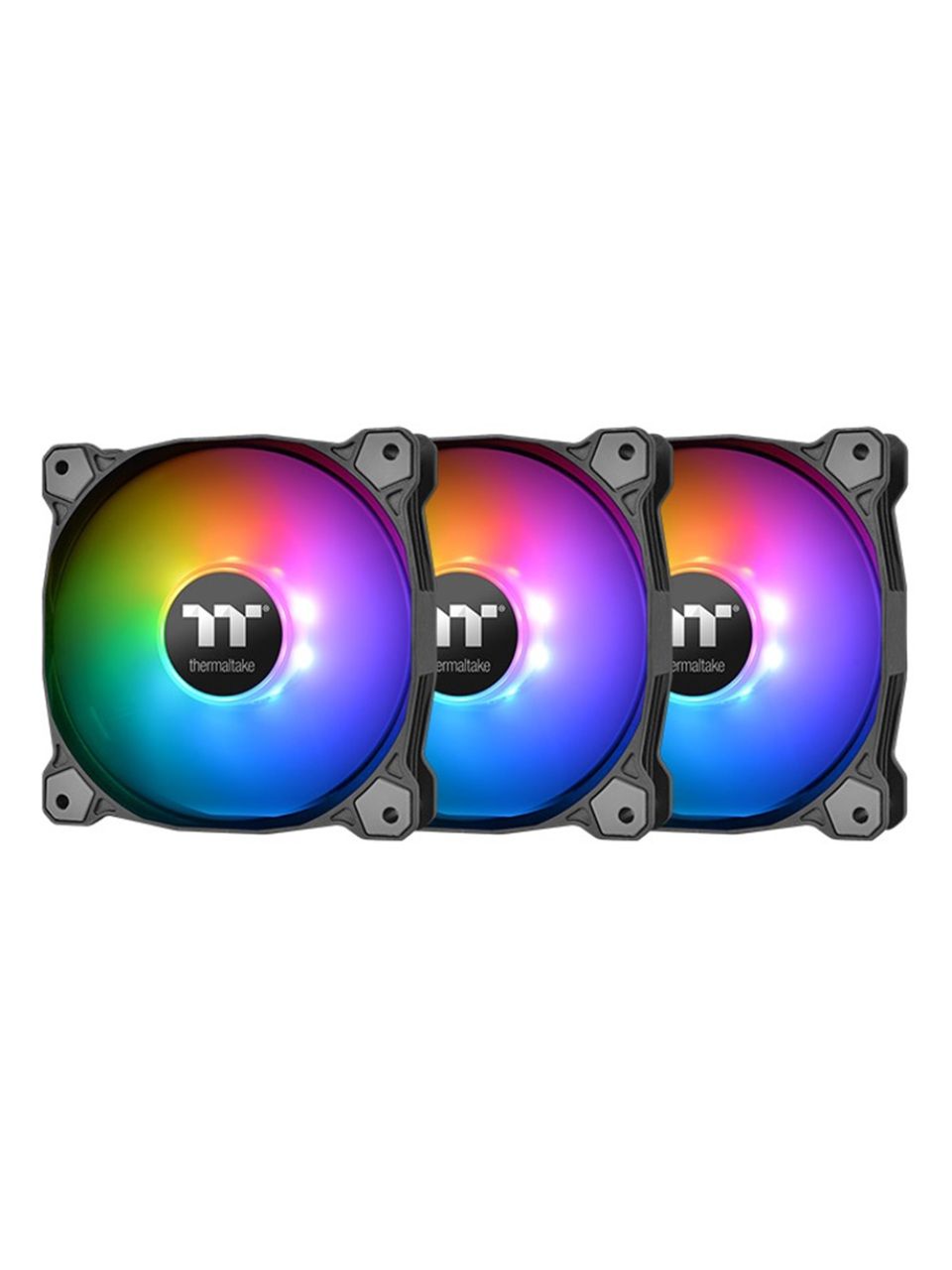 Кулер для компьютерного корпуса Thermaltake Pure Plus 12 RGB TT Premium Edition (3-Fan Pack)