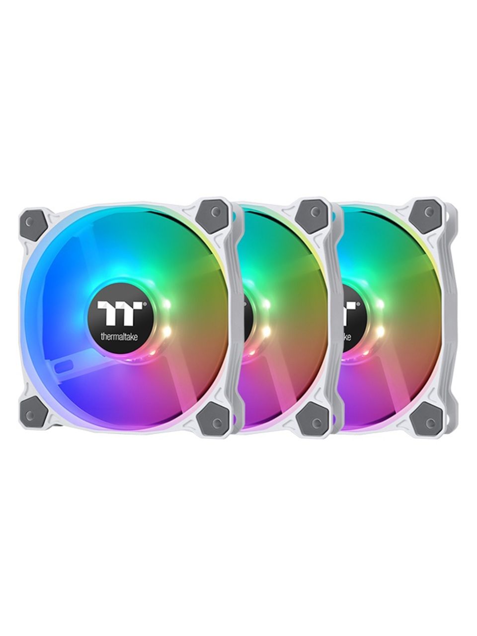 Кулер для компьютерного корпуса Thermaltake Pure 12 ARGB Sync (3-Fan Pack) White