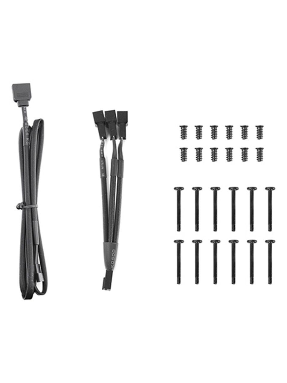 Кулер для компьютерного корпуса Thermaltake Pure 12 ARGB Sync (3-Fan Pack) White