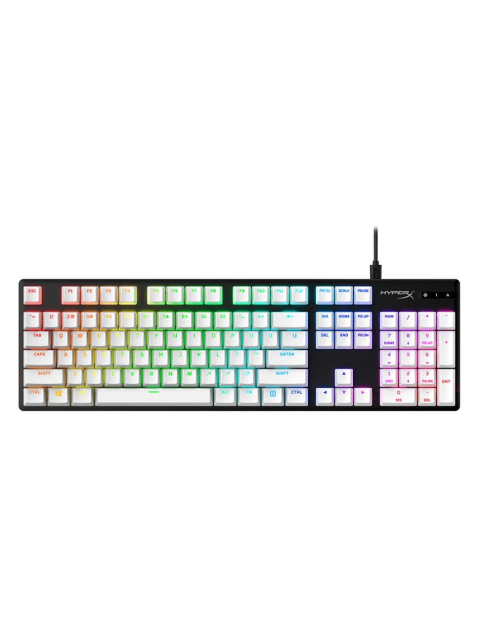 Набор кнопок на клавиатуру HyperX PBT Keycaps Full Key Set (White) 519T5AA#ACB