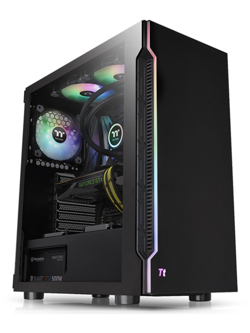 Компьютерный корпус Thermaltake H200 TG RGB без Б/П