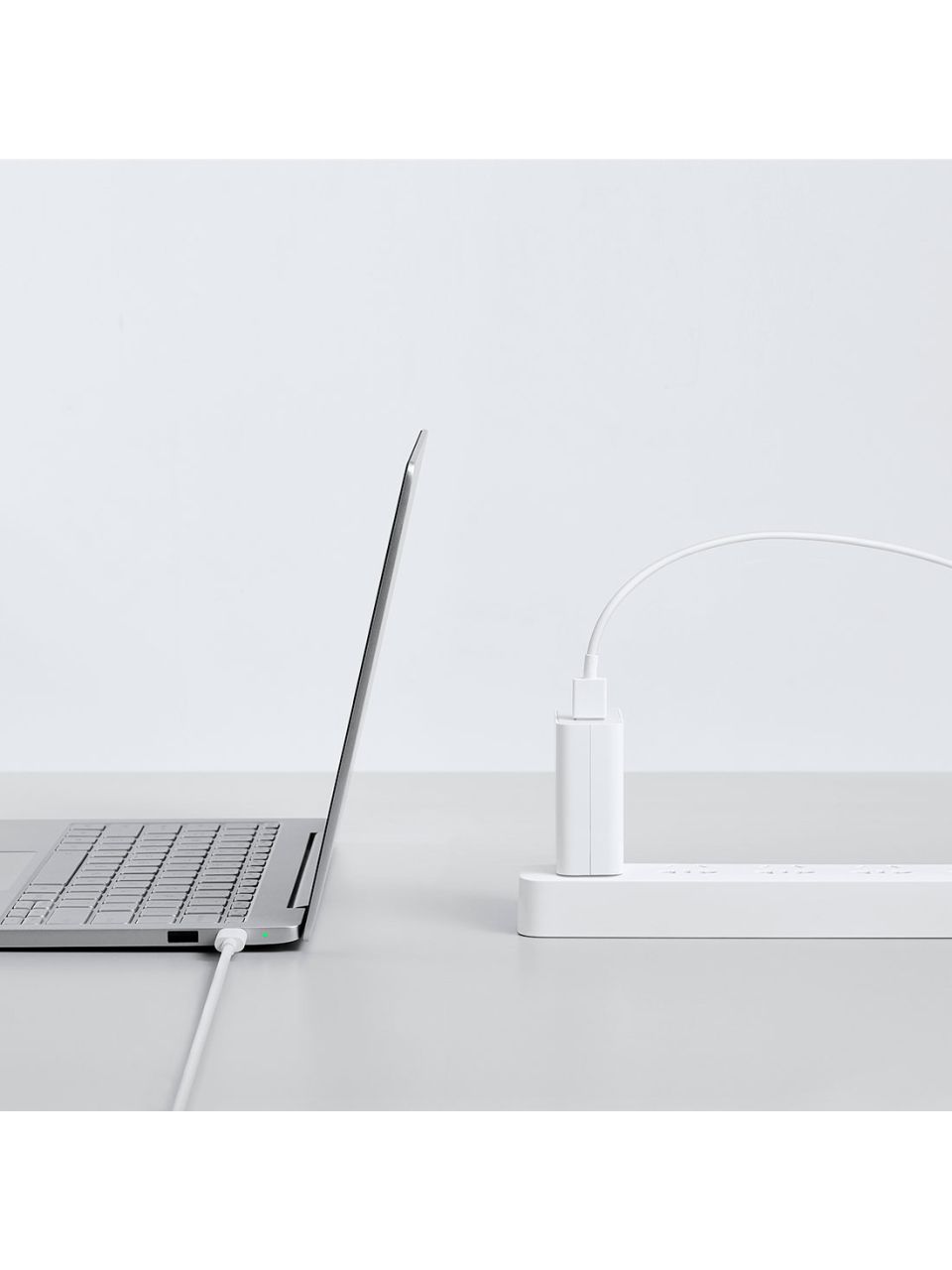 Интерфейсный кабель Xiaomi 6A Type-A to Type-C Cable Белый