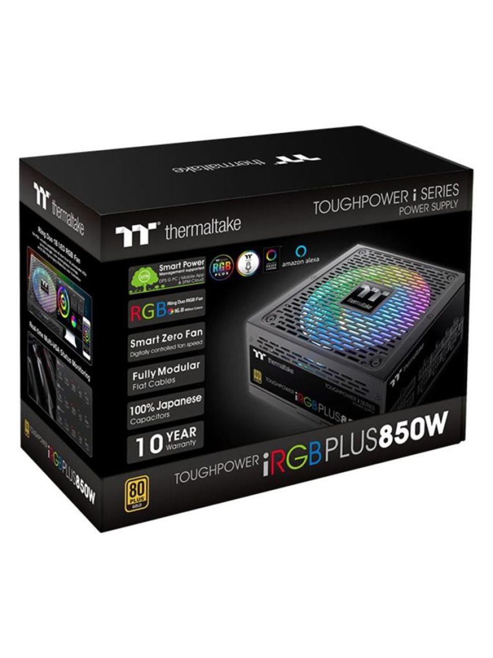 Блок питания Thermaltake Toughpower iRGB PLUS 850W Gold