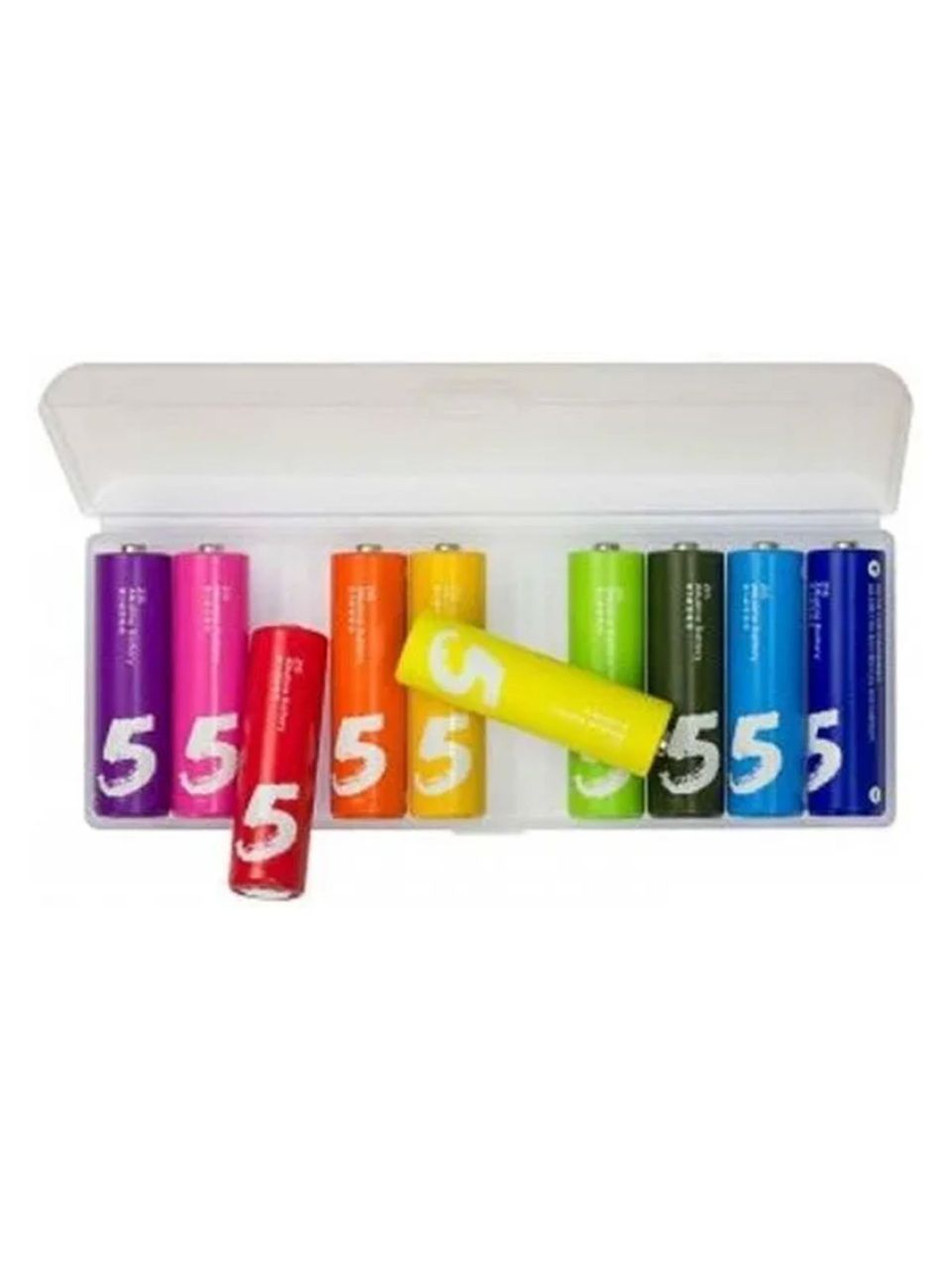 Батарейки Xiaomi AA Rainbow Batteries (10 штук в упаковке)