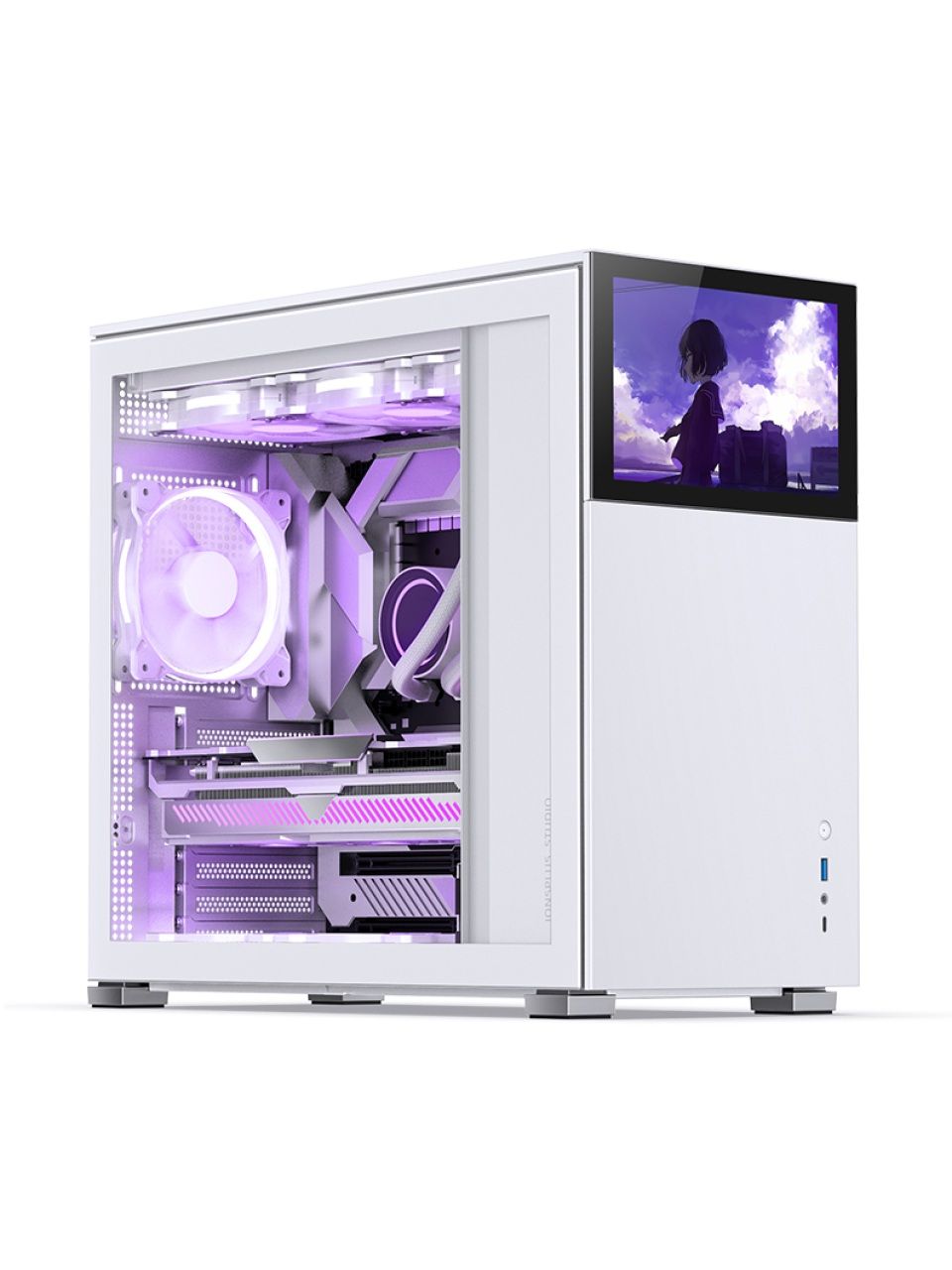 Компьютерный корпус Jonsbo D41 STD SCREEN White без Б/П