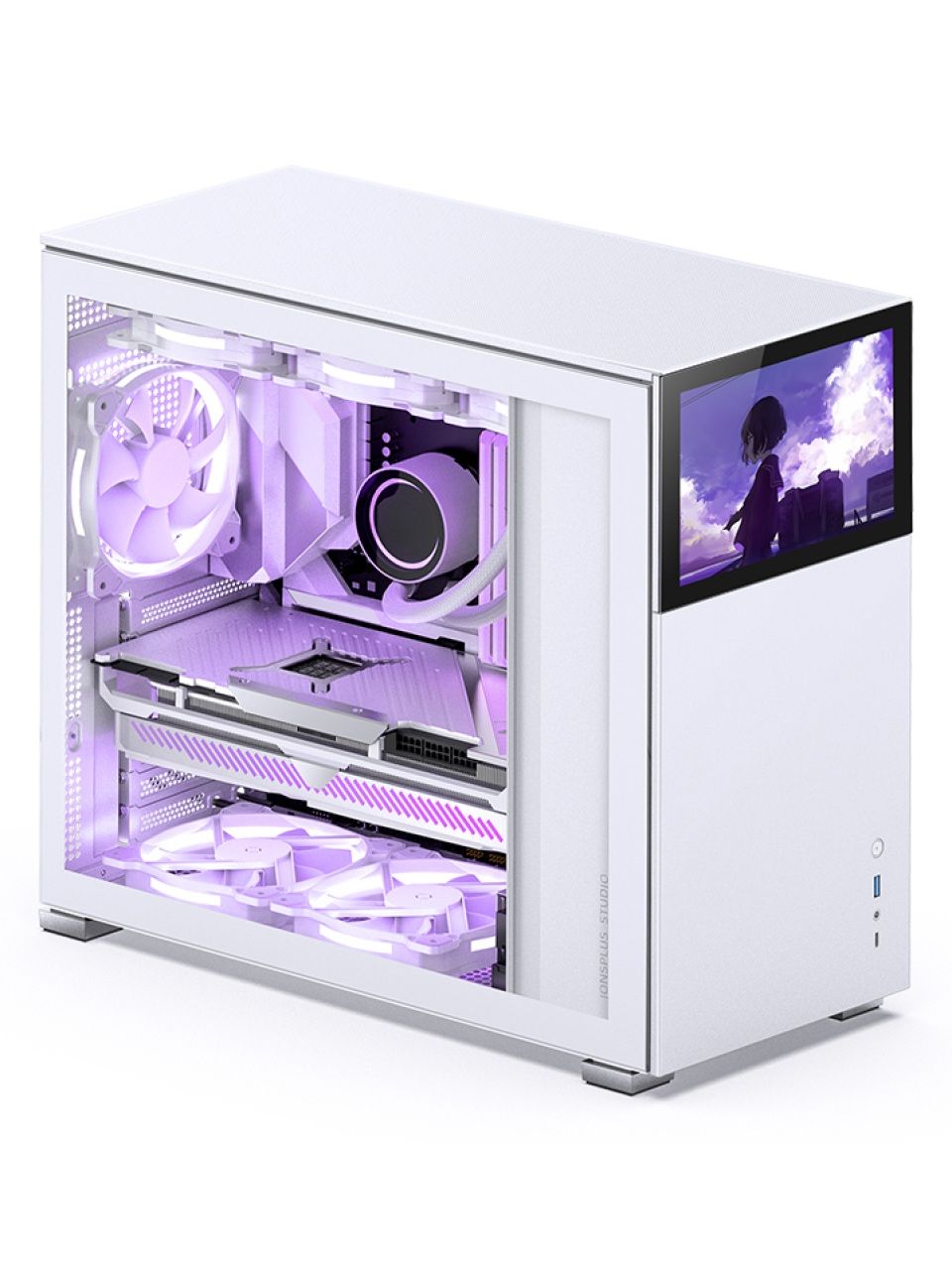 Компьютерный корпус Jonsbo D41 STD SCREEN White без Б/П