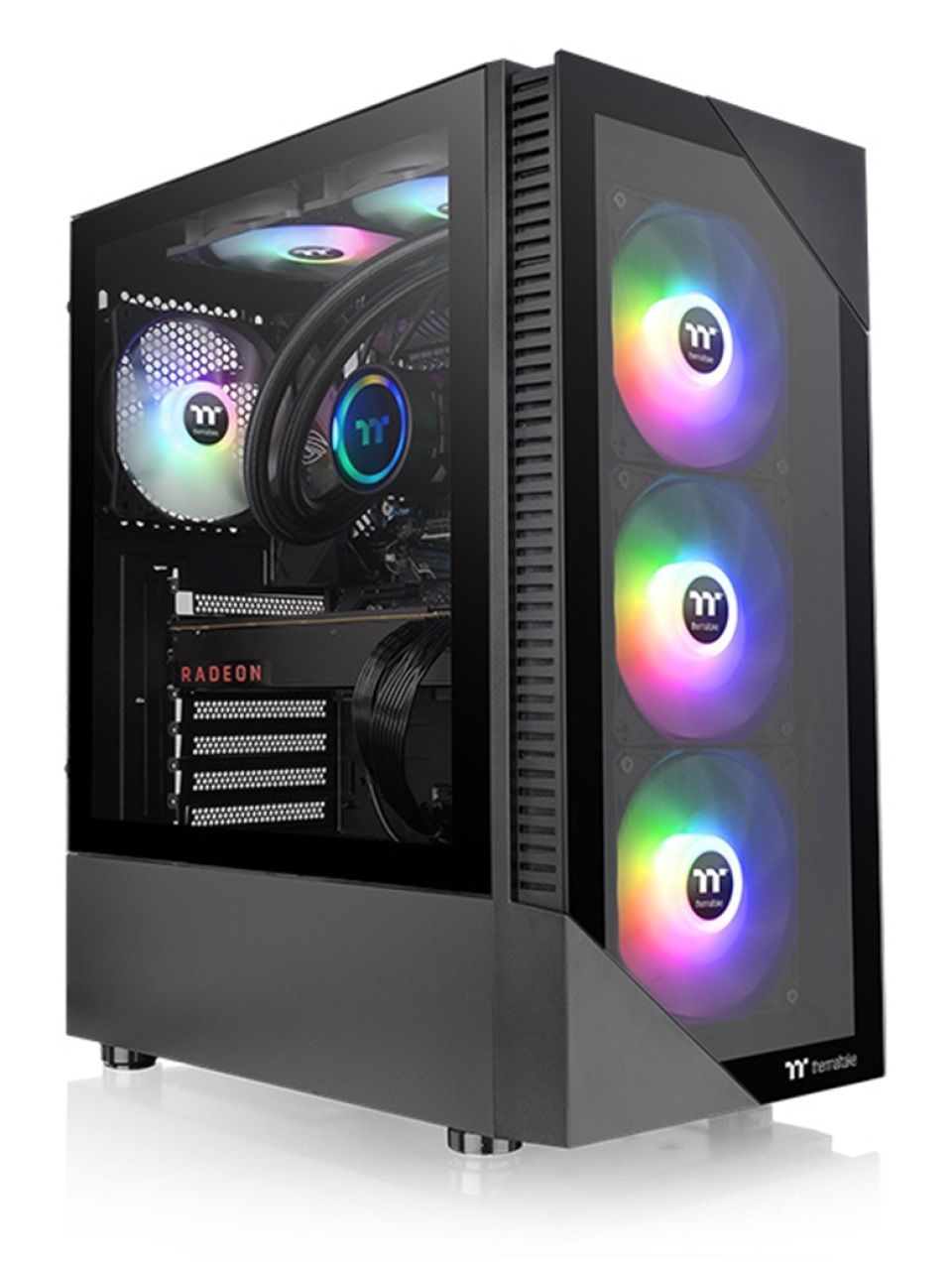 Компьютерный корпус Thermaltake View 200 TG Black ARGB без Б/П