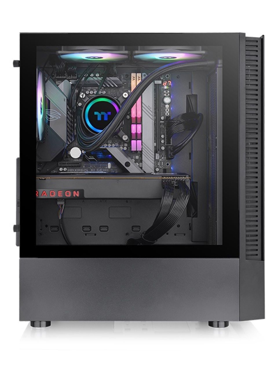 Компьютерный корпус Thermaltake View 200 TG Black ARGB без Б/П