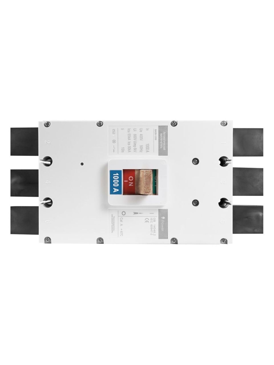 Автоматический выключатель iPower ВА59-1250 3P 1000A
