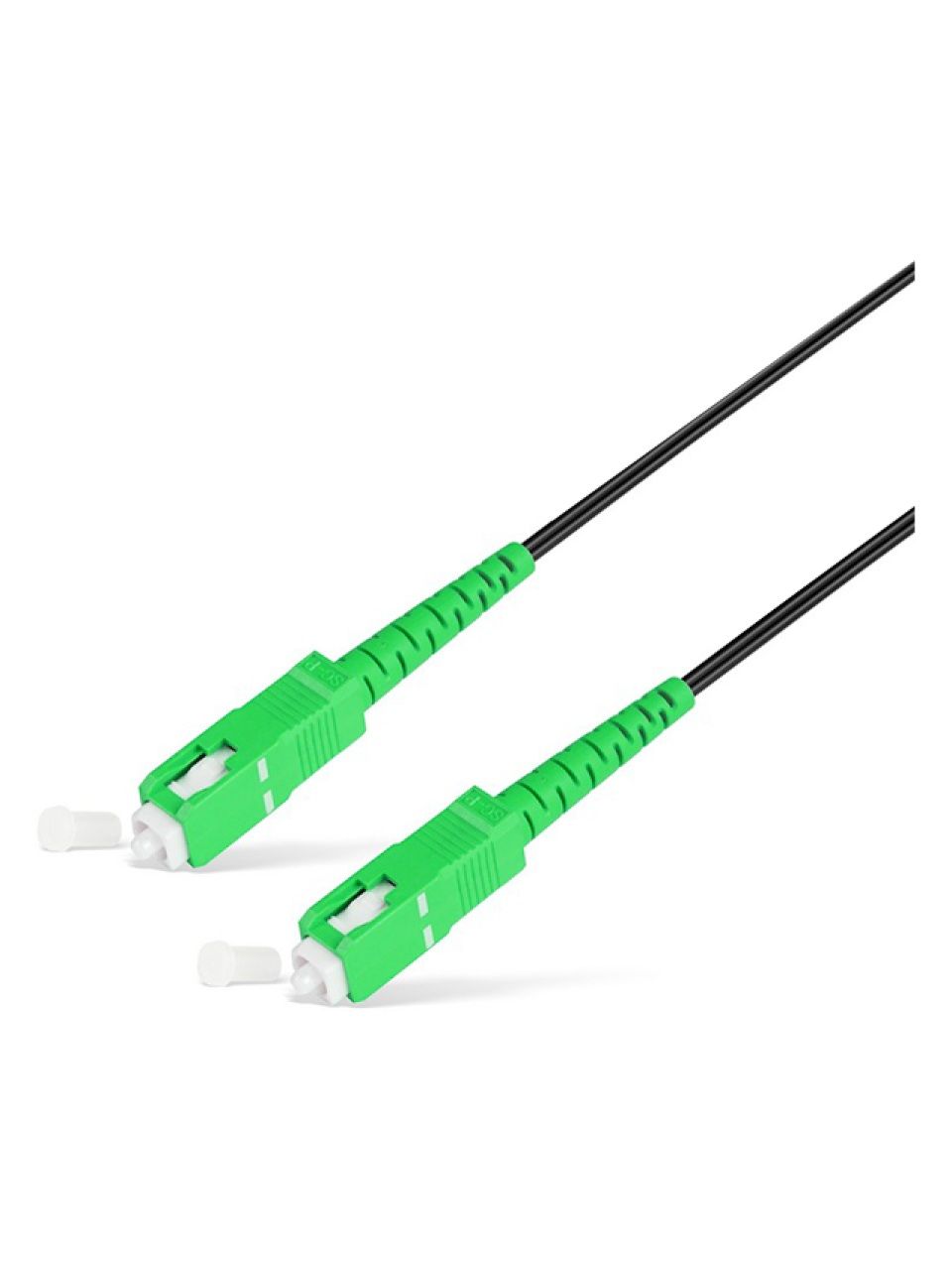 Абонентский FTTH Патч Корд SС/APC-SC/APC SM 1 м Black