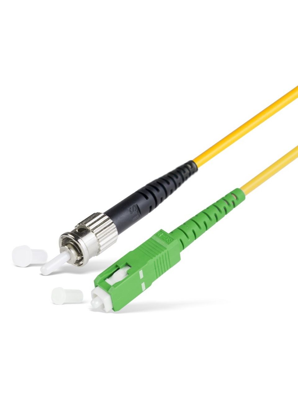 Патч Корд Оптоволоконный SC/APC-ST/UPC SM 9/125 Simplex 2.0мм 1 м