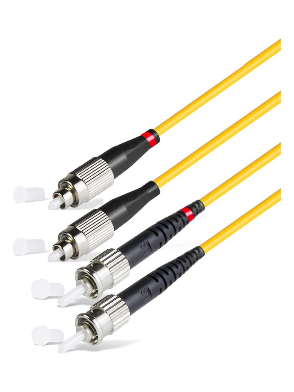 Патч Корд Оптоволоконный FC/UPC-ST/UPC SM 9/125 Duplex 2.0мм 1 м