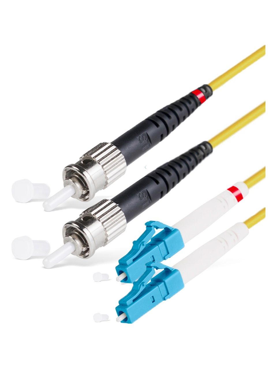 Патч Корд Оптоволоконный LС/UPC-ST/UPC SM 9/125 Duplex 2.0мм 1 м